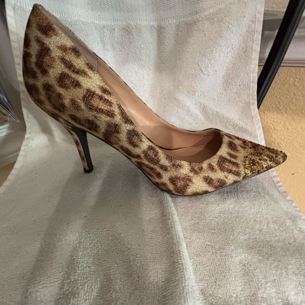 Leopard Print Women's Heels